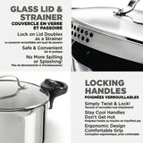 Stainless Steel 5QT Pasta Pot