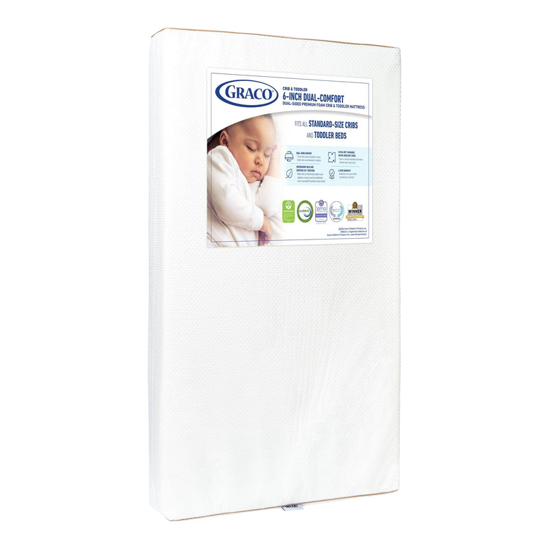 Premium Dual-Comfort Crib & Toddler Mattress P9238