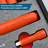 1/2-in Drive Socket Extension, 1000V Insulated, 10-in