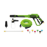 Deluxe Metal Gun & Hose Kit, Includes 7-Piece Nozzle Kit, Turbo Nozzle & Foam Cannon