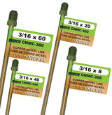 CNMC320 Nickel Brake Line, European, 20 x 3/16-in Please make sure this part fits your need