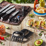 Forged Accent Knife Roll Set, 9-piece