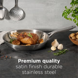 Heritage The Rock Performance Stainless Steel Pans, 2-pk