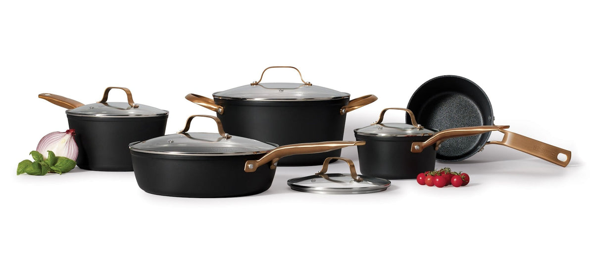 Heritage The Rock PRO Cookware Set, Non-Stick, 10-pc