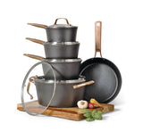 Heritage The Rock PRO Cookware Set, Non-Stick, 10-pc