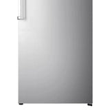 Hisense 17 cu ft. Stainless Steel Look Garage Ready Convertible Upright Fridge or Freezer with Reversible Door