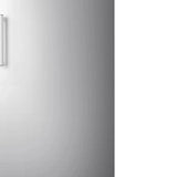 Hisense 17 cu ft. Stainless Steel Look Garage Ready Convertible Upright Fridge or Freezer with Reversible Door