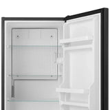 Hisense 33 in. 3.3 cu ft. Black Compact Fridge with Reversible Curved Door