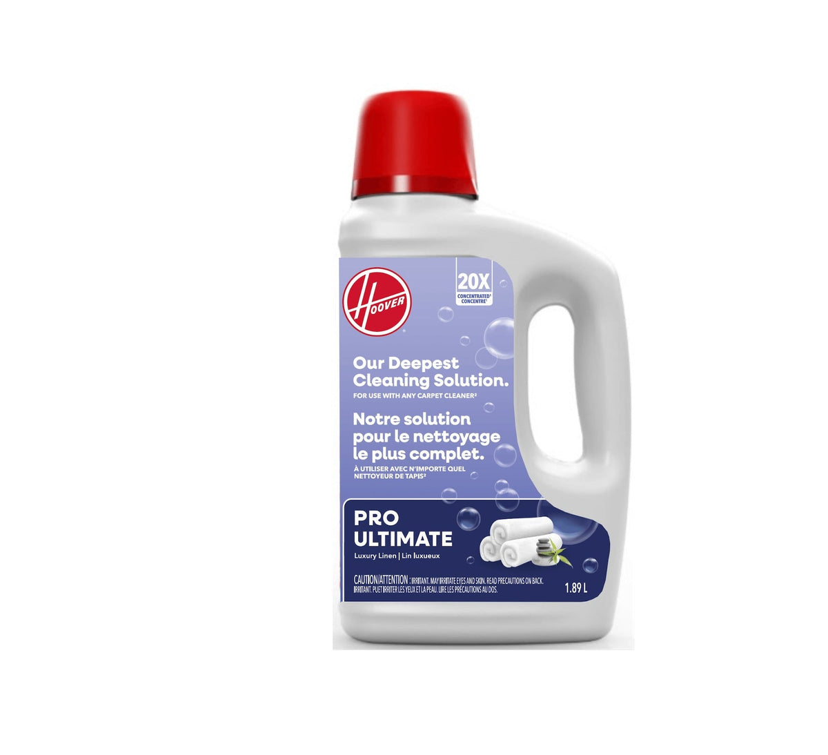 Hoover Pro Ultimate Oxi Carpet Cleaning Formula for Use in Any Carpet Cleaner, Paradise Pedals, 64-oz