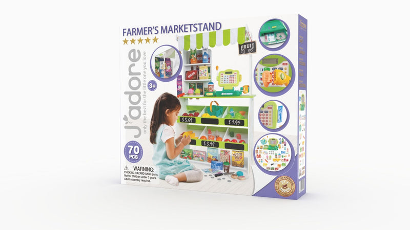 J'adore Grocery Mart Imaginative Playset, 69-pc S5507