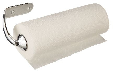 Stainless Steel Under Cabinet/Wall Mount Paper Towel Holder with Extension Arm & Mounting Hardware