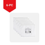 Genuine HEPA Canister Vacuum Cleaner Bags, 6-pk