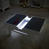 Building Bricks Play N Glow Light-Up Table with 210 Bricks