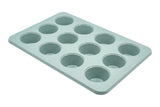 Cardamom Non-Stick Steel Muffin Pan, 12-Cup