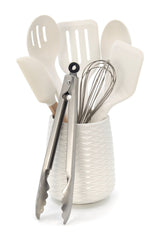 CLASSIC 8PC SET WITH CROCK, PROCELAIN