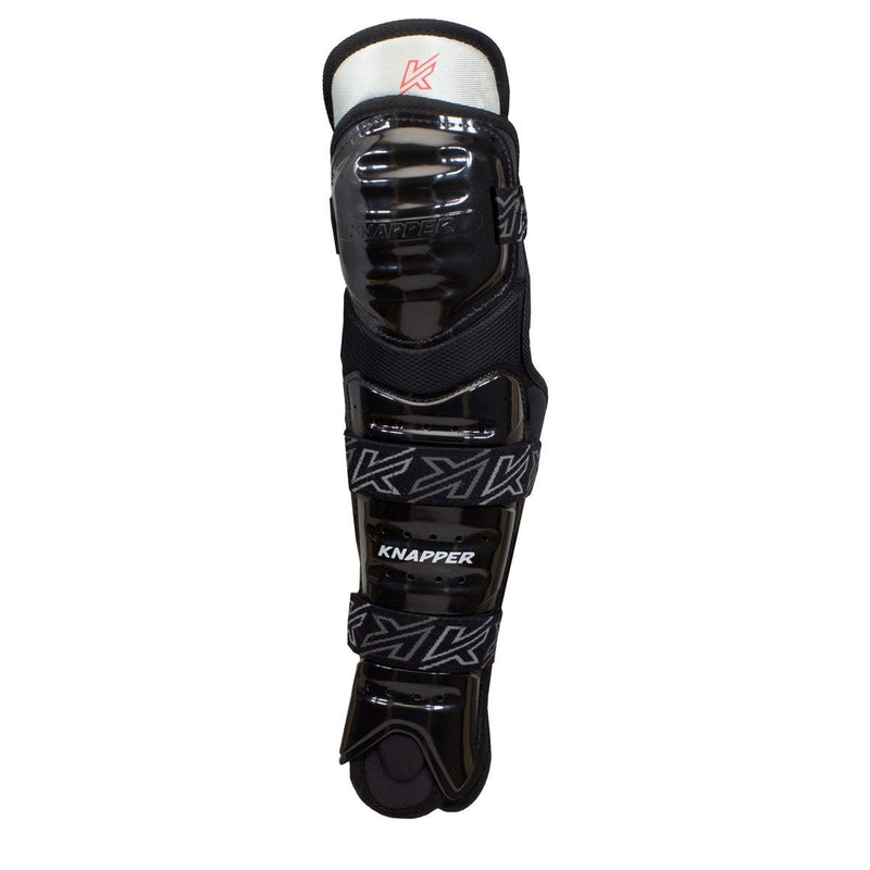 AK5 Dek Hockey Shin Guards, Black, Assorted Sizes I2457