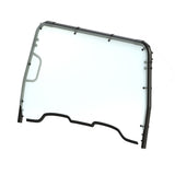 Uncoated Full Fixed Windshield, Big Red