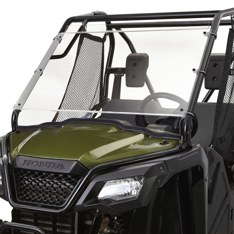 Uncoated Full Fixed Windshield, Pioneer 500 W7857