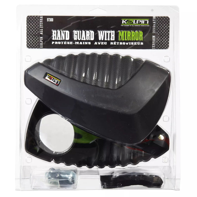 Universal ATV Hand Guard with Rearview Mirror I9953