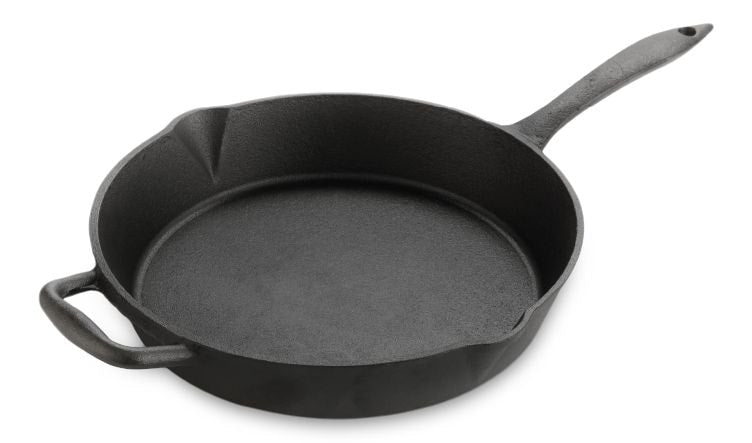 Pre-Seasoned Cast Iron Skillet, Oven & Broiler Safe, Black, 10-in M1221