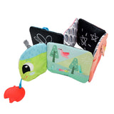 Colourful Journey Caterpillar Soft Sensory Toy Book, Bilingual, Ages 6m+