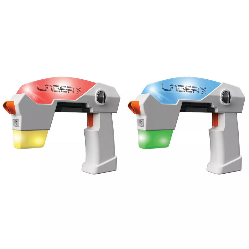 X Revolution 2-Player Micro Double Toy Blaster Laser Tag Set for Ages 8+ T56