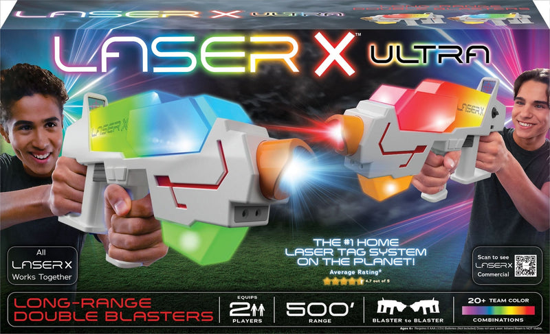 X Ultra Long-Range Double Blasters Set, 2 Players H3494