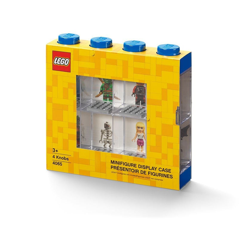 Minifigure Display Case for Up to 8 Figures, Red D8748