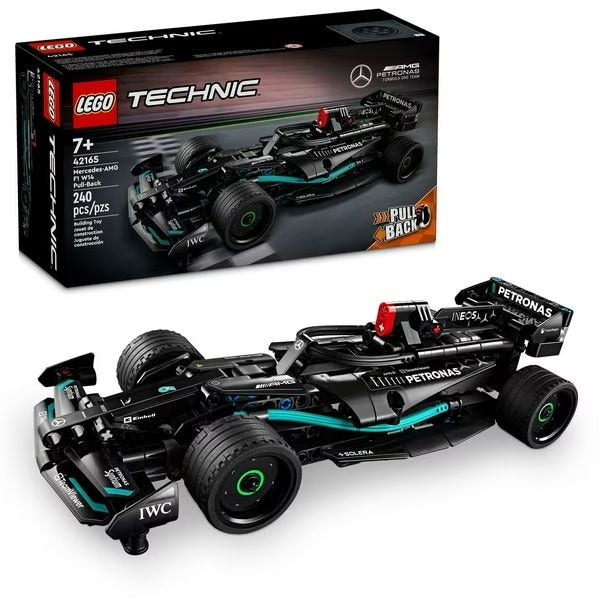 Technic -AMG F1 W14 E Performance Pull-Back, 240-pc, Ages 7+ (42165) M9746