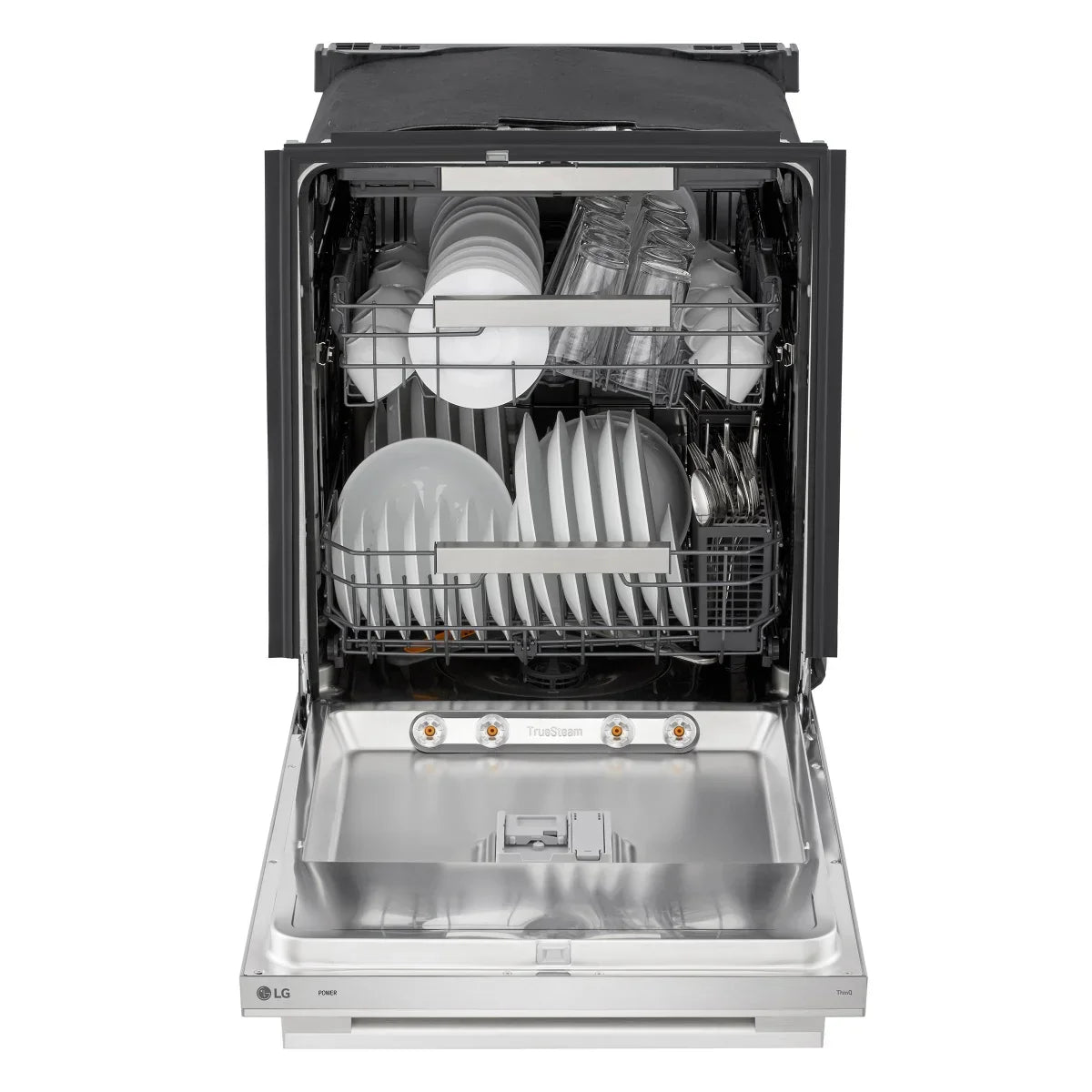 LG 24 in. Stainless Steel FlushFit Top Control Dishwasher with AutoVentDry