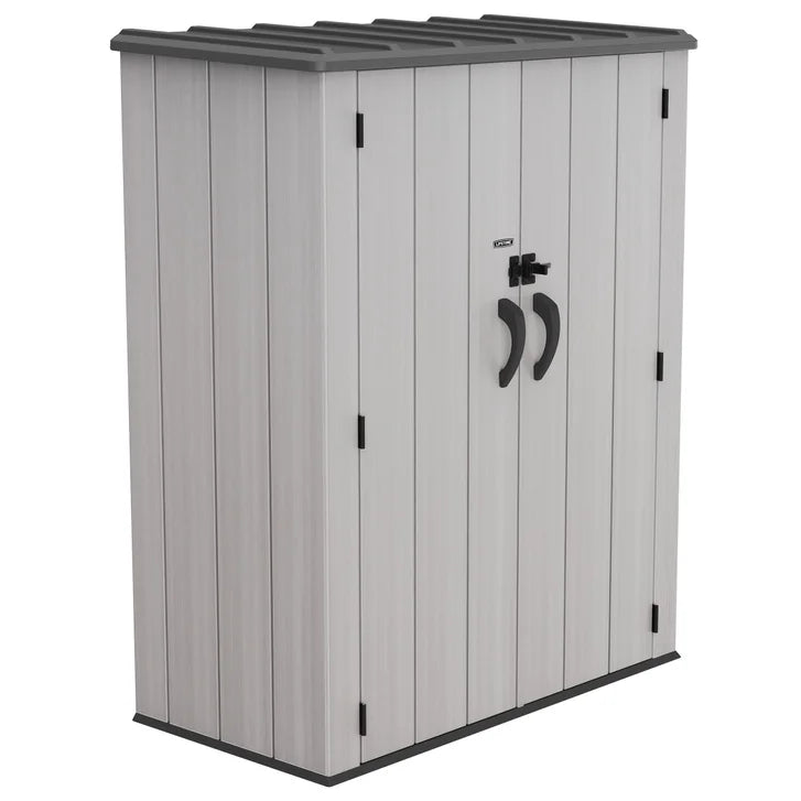 Lifetime Vertical Storage Shed with Shelves