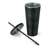 Manna 710-mL BPA-Free Iridescent Studded Textured Tumbler
