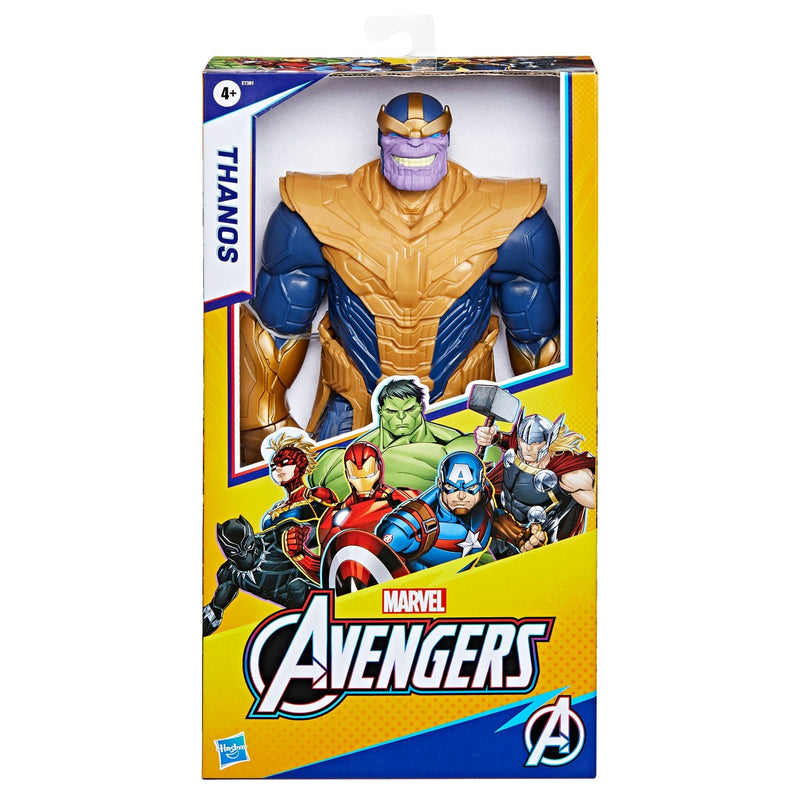 Titan Hero Series Blast Gear Deluxe Thanos Action Figure, 12-in Toy K2241