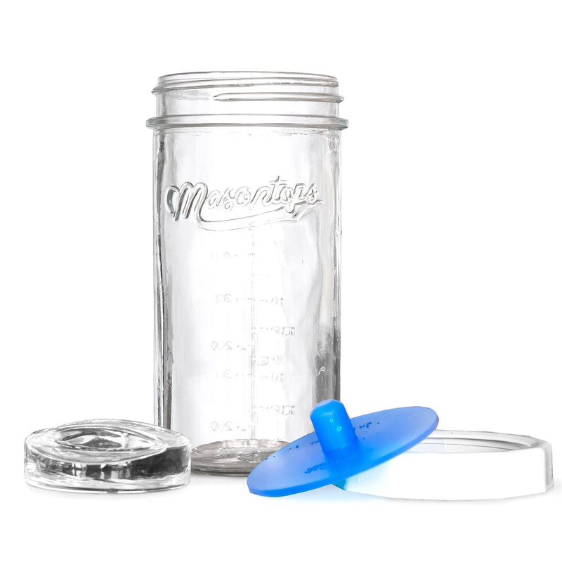 Vegetable Fermentation Starter Kit with 709-mL Jar, Glass Weight and Fermenting Lid T5500