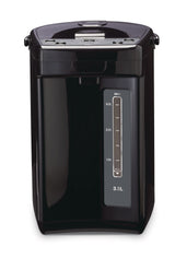 Electric Hot Water Boiler, Warmer & Dispenser with Handle, Black, 3.5-L