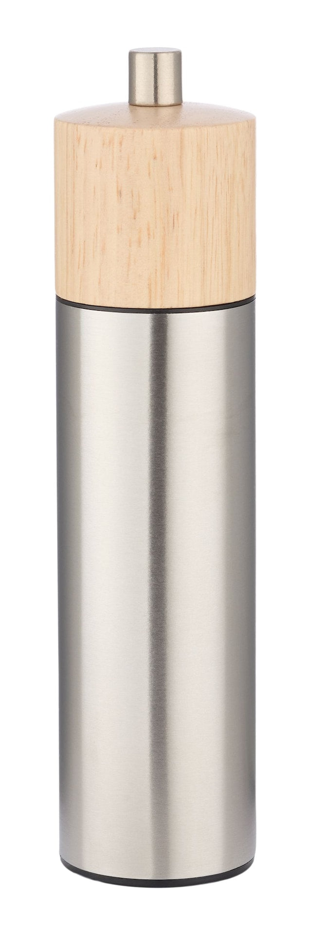 Natural Wood/Stainless Steel Salt & Pepper Grinder H8398