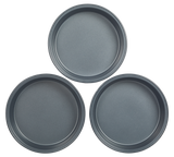 Non-Stick Round Cake Pans, 8-in, 3-pc