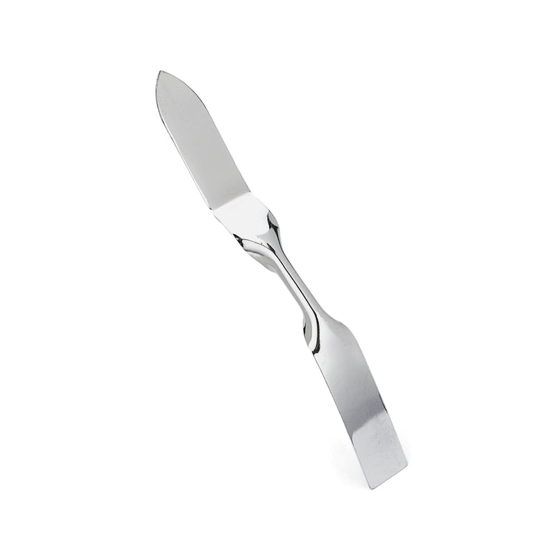 2-in-1 Carbon Steel Chrome Plated Patching Knife For Plaster, Stucco & Concrete M8775