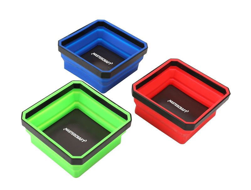 3 Piece Collapsible Magnetic Parts Tray W1352