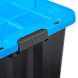Heavy-Duty Easy Grip Latching Tote, 151.6-L