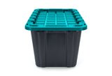 Heavy-Duty Storage Tote, 102-L, Teal