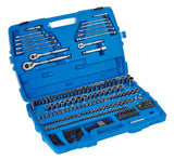 Socket Set, 233-pc, SAE / Metric, Nickel-Chrome Plating