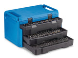 Socket Set, 270-pc, SAE / Metric, CRV, Nickel-Chrome Plating