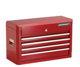 Tool Chest with 4 Drawers, Deep Red, 24-in
