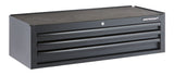 Tool Storage Mid-Chest, 3 Drawer, 41-in, Black