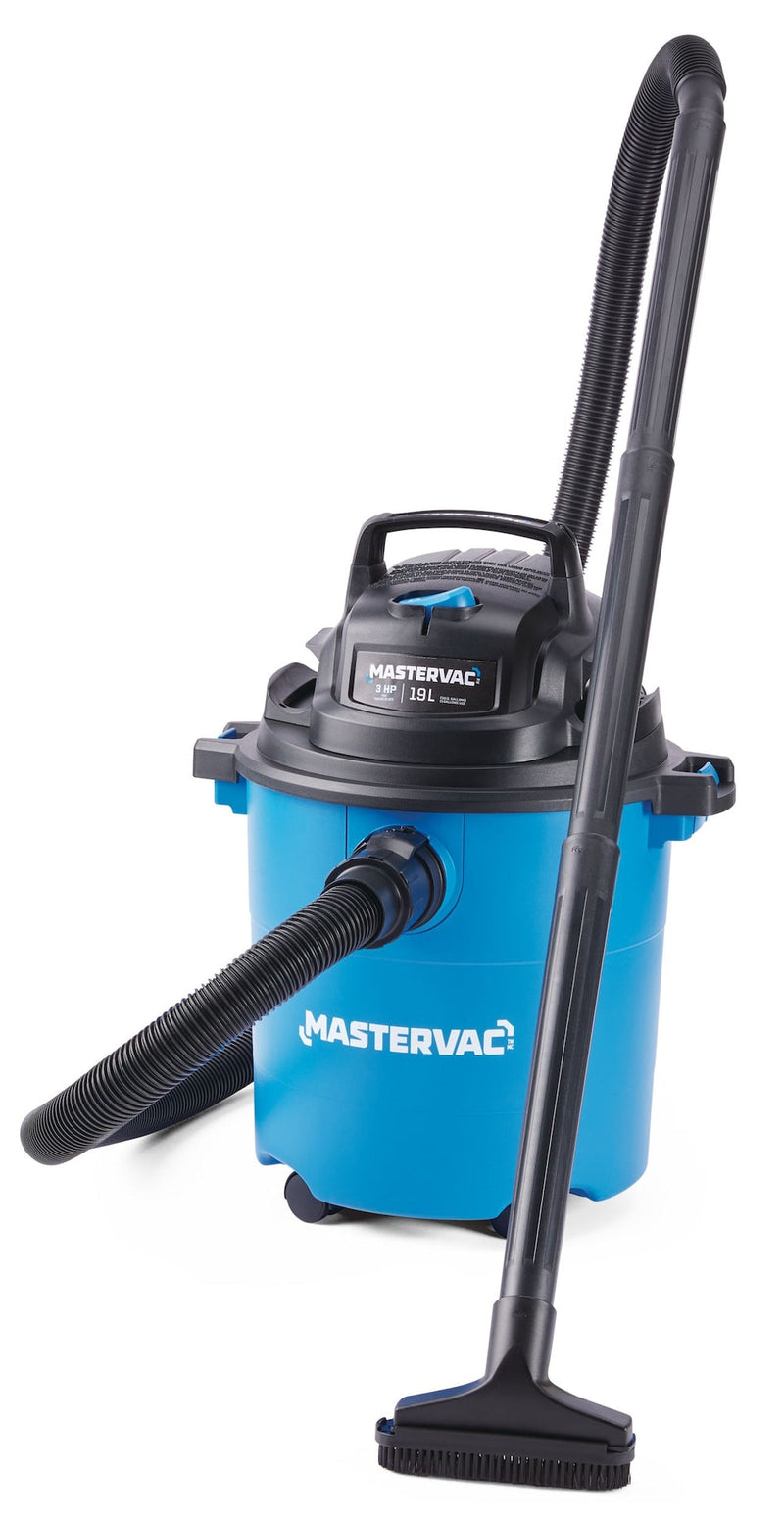 Mastervac VOC507P 4.0 Peak HP Wet/Dry Shop Vacuum with Hose & Accessories, 18.9-L H9699