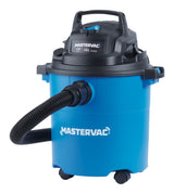 Mastervac VOC507P 4.0 Peak HP Wet/Dry Shop Vacuum with Hose & Accessories, 18.9-L