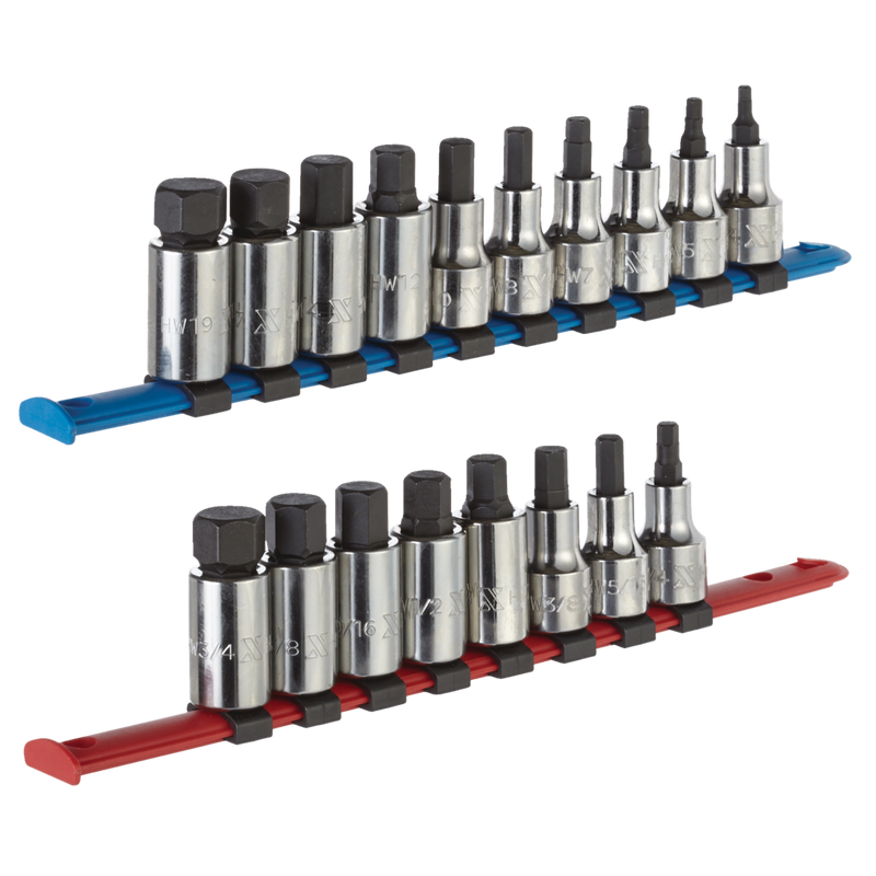 MAXIMUM 1/2-in Drive Hex Bit Socket Set, 18-pc B8278