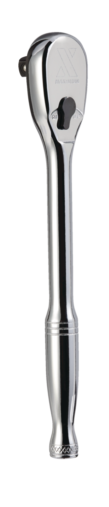 MAXIMUM 1/4-in Drive 90-Tooth Ratchet, CRV, Nickel-Chrome Plating, 6-in U2864