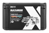 MAXIMUM 263 Piece Socket Set, 3 Drawer Case